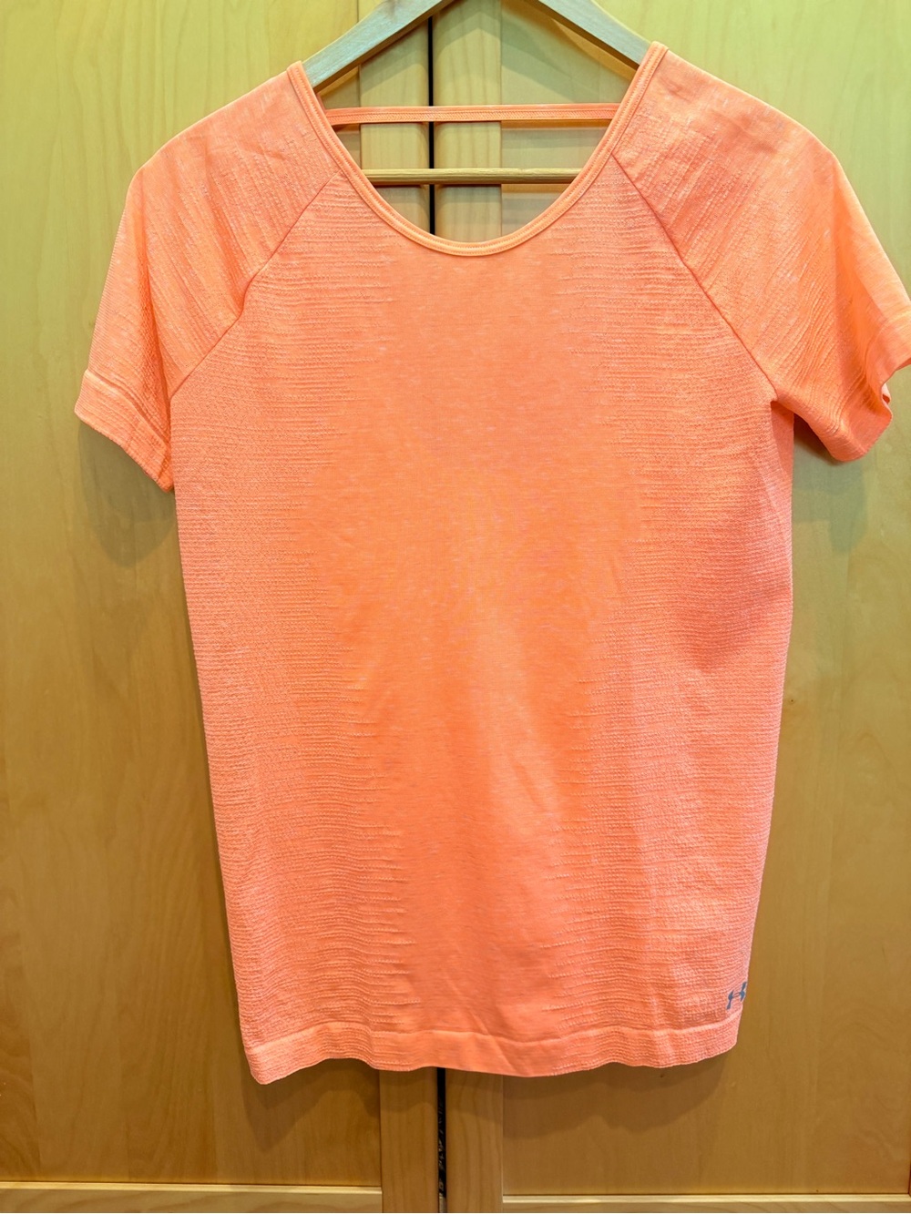 Under Armour Women’s BRIGHT Orange Short-Sleeve Performance Top